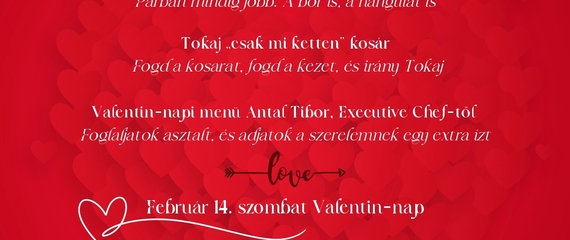 Valentin-nap a Mercure Tokaj Centerben****! Valentin-nap a Mercure Tokaj Centerben****!