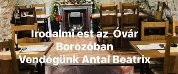 Irodalmi est | Óvár Borozó Irodalmi est | Óvár Borozó