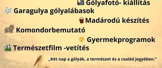 Fülöp, a gólya – Madár- és állatvédelmi családi hétvége | Gólyavédelmi Központ Fülöp, a gólya – Madár- és állatvédelmi családi hétvége | Gólyavédelmi Központ